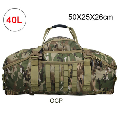 Men Army Sport Gym Bag Military Tactical Waterproof Backpack