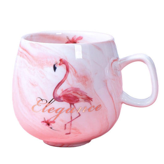 Flamingo Coffee Mug Ceramic Mug Travel Cup