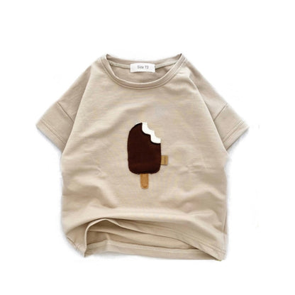 Baby Jungen reine Baumwolle Kurzarm T-Shirts Sommer