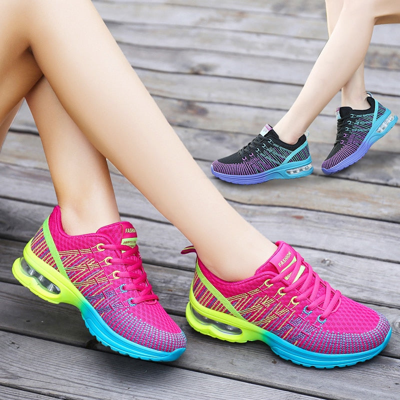 Running Shoes Female Sport Shoes Breathable Woman Sneakers Light