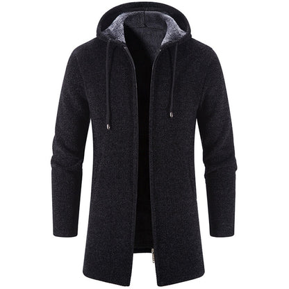 Men Sweater Coat Autumn Winter New Hot Warm Zipper