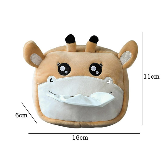 Tissue Boxes Creative Tissue Box Soft Cartoon Paper Napkin Case Cute Animals Car Paper Boxes Lovely Napkin Holder For Cars itz