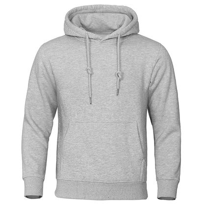 herbst Winter Männer Hoodies Fleece Warme Herren Sweatshirt Fashion Streetwear Casual