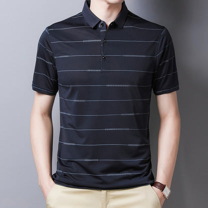 New arrival polos hirt striped short sleeve summer cool shirt