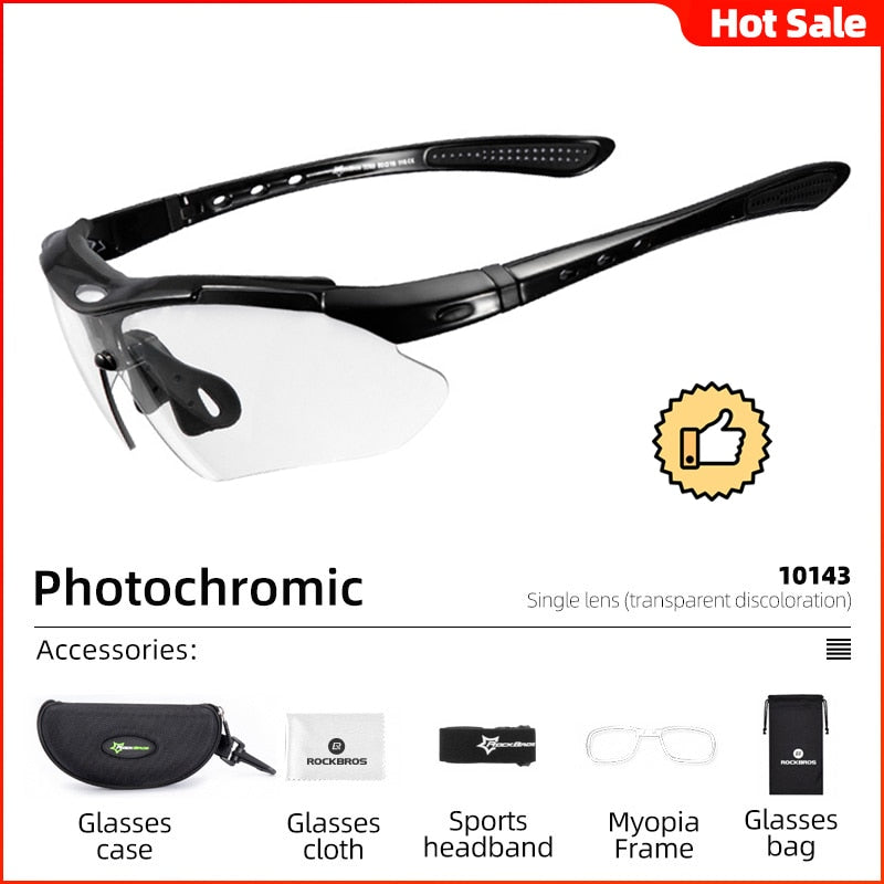 Cycling Photochromic Lenses Bicycle Glasses