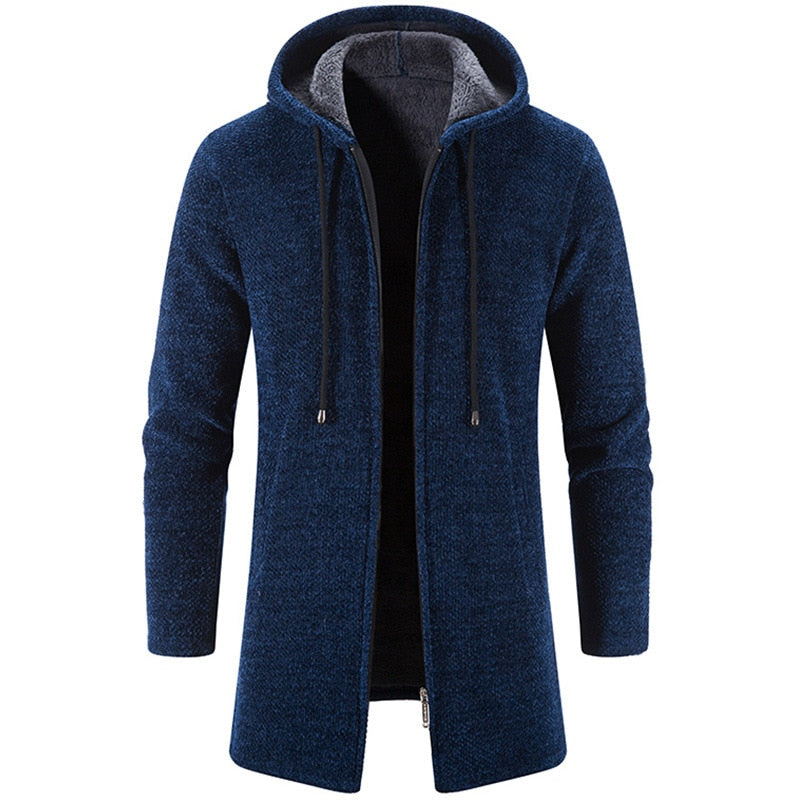 Men Sweater Coat Autumn Winter New Hot Warm Zipper