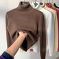 warm sueter knitted sweater slim tops jersey knit sweater new