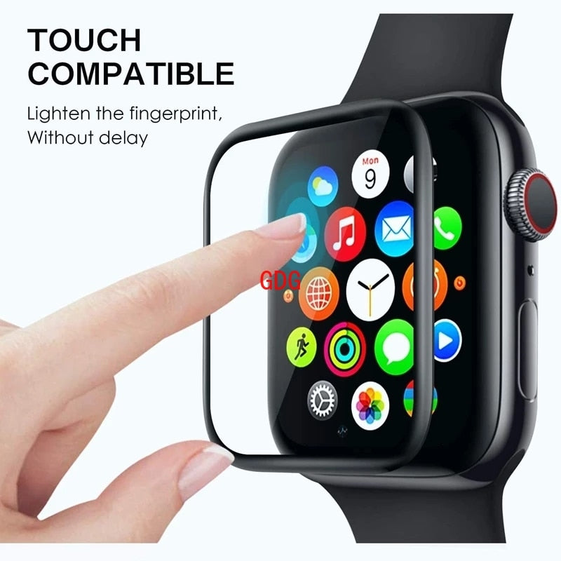1-4PCS Protective Film for Apple Watch