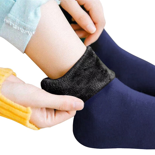 Winter Warm Verdicken Thermische Socken Weiche Casual