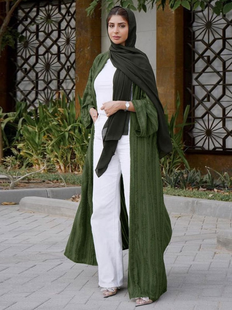 Long Robe Abaya Hijab Dresses Elegant Islamic