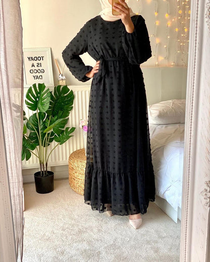 Hijab Kleid Robe Femme Kaftan Marocain Vestidos Largos