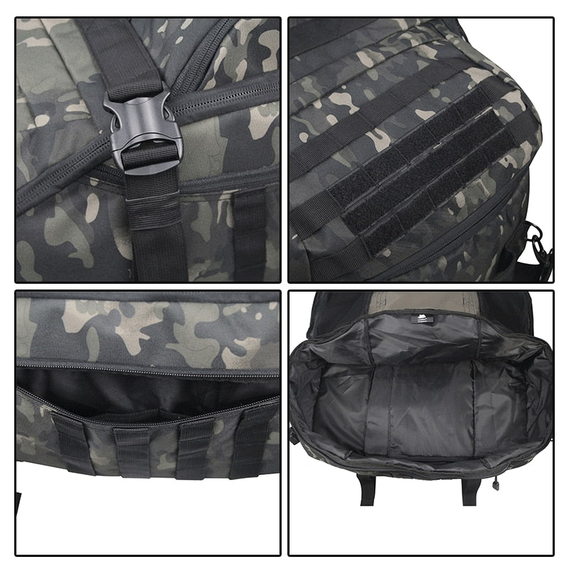 Men Army Sport Gym Bag Military Tactical Waterproof Backpack