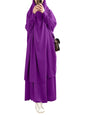 Hooded Muslim Women Hijab Dress Prayer Garment