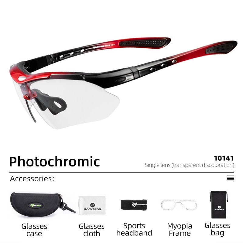 Cycling Photochromic Lenses Bicycle Glasses