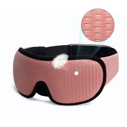 3D Sleep Mask Block Out Light Soft Padded Sleeping Mask For Eyes Slaapmasker Eye Shade