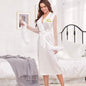 Customize Name Date Wedding Feather Bride Robe Bridesmaid Bathrobe Sleepwear Long Elegant Woman Dress Sexy Nightgown for Party