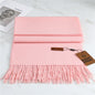 Winter Cashmere Scarf Women Thick Warm Pashmina Scarves