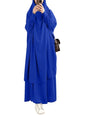 Hooded Muslim Women Hijab Dress Prayer Garment