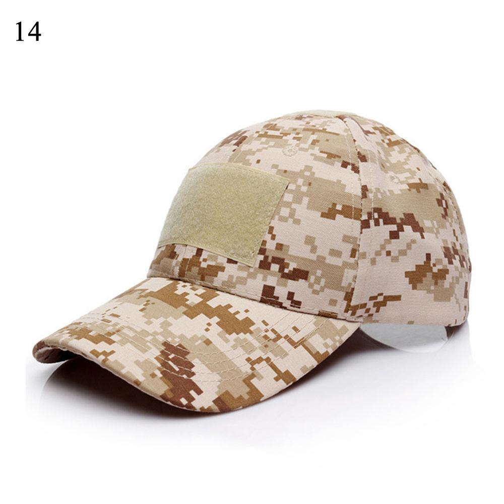 Outdoor Sport Snap back Caps Camouflage Hat Simplicity