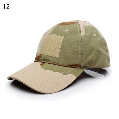 Outdoor Sport Snap back Caps Camouflage Hat Simplicity