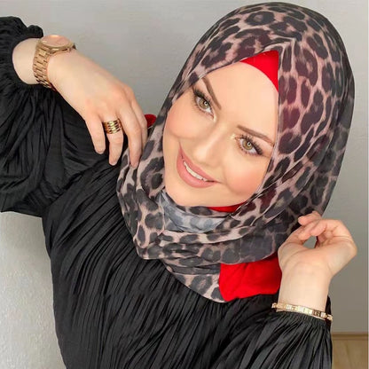 Islamische weiße Chiffon Hijab Abaya Hijabs für Frau Abayas Jersey Schal