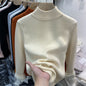 Korean Turtleneck Slim Thicken Knitted Sweater