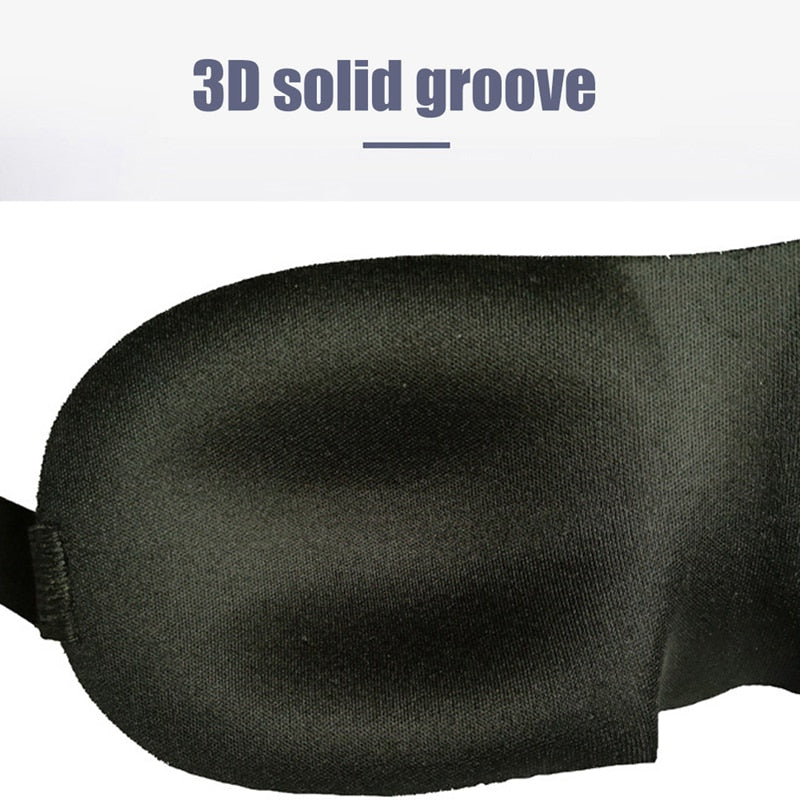 3D Schlaf Maske Natürliche Schlafen Augen Maske Eyeshade Abdeckung Schatten Eye Patch