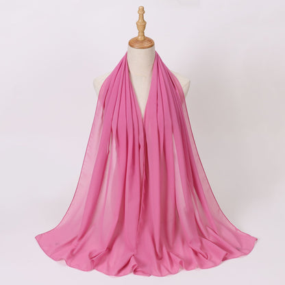 Premium Chiffon Hijab Scarf For Women Turban For Veils Scarves