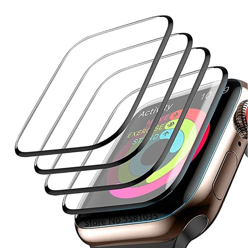 1-4PCS Protective Film for Apple Watch