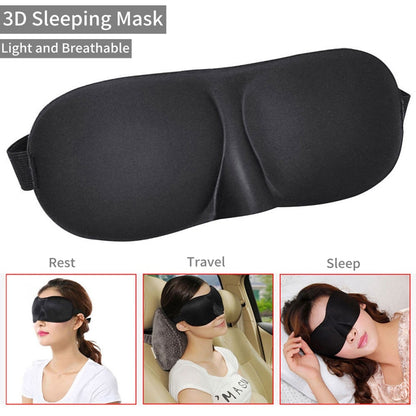 3D Schlaf Maske Natürliche Schlafen Augen Maske Eyeshade Abdeckung Schatten Eye Patch