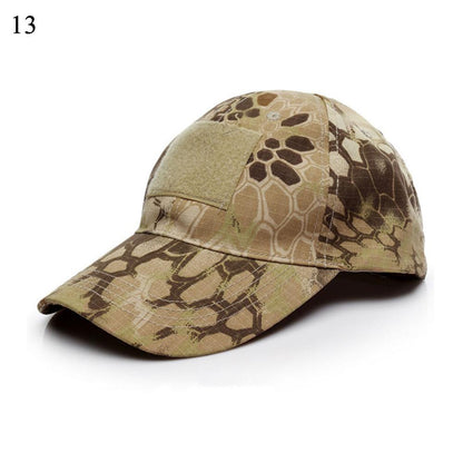 Outdoor Sport Snap back Caps Camouflage Hat Simplicity