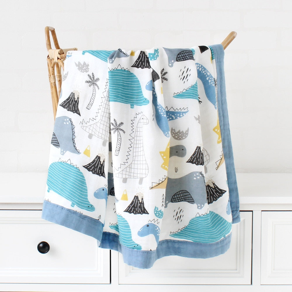 baby blanket cuddle blanket baby blanket wool blanket receiving blankets muslin 6 layers Bamboo Cotton Baby Blanket Infant Kids Swaddle Wrap Blanket Sleeping Warm Duvet Bedspread Muslin Baby Blanket