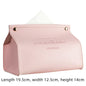 Leather Tissue Box Car Tissue Box Home Living Room Decoration Bedroom Kitchen Desktop Nordic Large Storage Box Napkin Holder