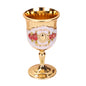 30/40ML Aluminum Alloy Glasses Retro Tableware Goblet Vintage European Style Spirit Champagne Glasses Bar Home Decor