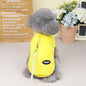 Pet Autumn And Winter Fleece Clothes Dog Cat Warm Coat Solid Color Fleece Sweatshirt