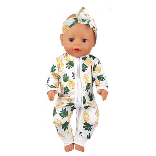 18 inch Doll Clothes Unicorn Bathrobe Suit 43 cm Doll Clothes Born Baby Fit American Girl Doll Accessories Dolls for Girls Gift