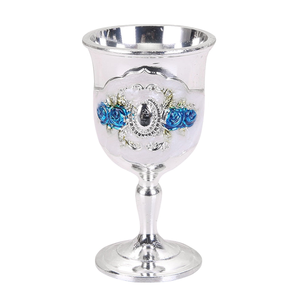 30/40ML Aluminium Legierung  Gläser Retro Geschirr Becher Vintage Europäischen Stil Geist  Champagner Gläser Bar Hause decor