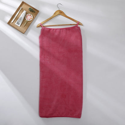 Tragbare Mikrofaser Bademantel Frau Dusche Weibliche Weiche Bad Handtuch für Erwachsene für Home Textilien Bad und Sauna Handtücher Badezimmer