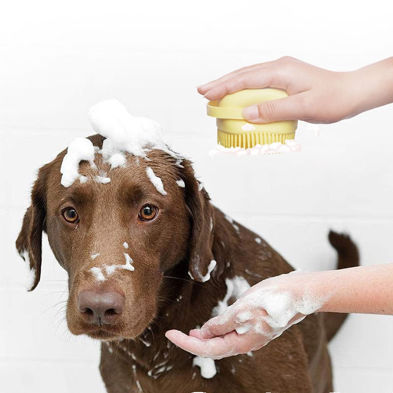 Bad Welpen Großen Hund Katze Bad Massage Handschuhe Pinsel Weichen