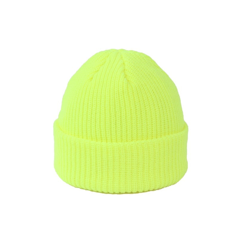 20 colors New Korean Wool Acrylic Knitted Caps