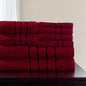 Luxuriöses grünes Waschlappen-, Handtuch-und Badetuch-Set-ideal für Ihren Aufenthalt zu Hause und im Hotel