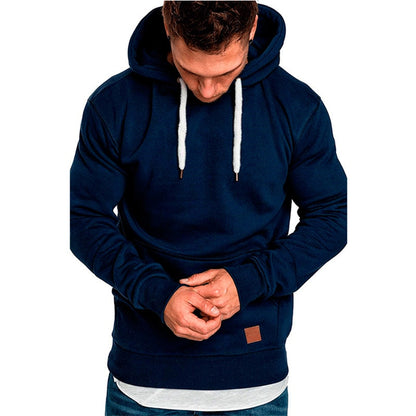 Covrlge Men's Sweatshirt Long Sleeve Autumn Spring Casual Hoodies Top Boy