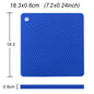 25 Styles Silicone mat 230 °c heat resistant Potholder Dining Table Placemat non-slip pot holder cup coaster kitchen accessories