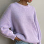 Weiche Lose Gestrickte Kaschmir Pullover Frauen 2023 Neue