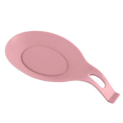 Silicone Insulation Spoon Rest Heat Resistant Placemat Drink Glass Coaster Tray Spoon Pad Food Mat Pot Holder Kitchen Accessories