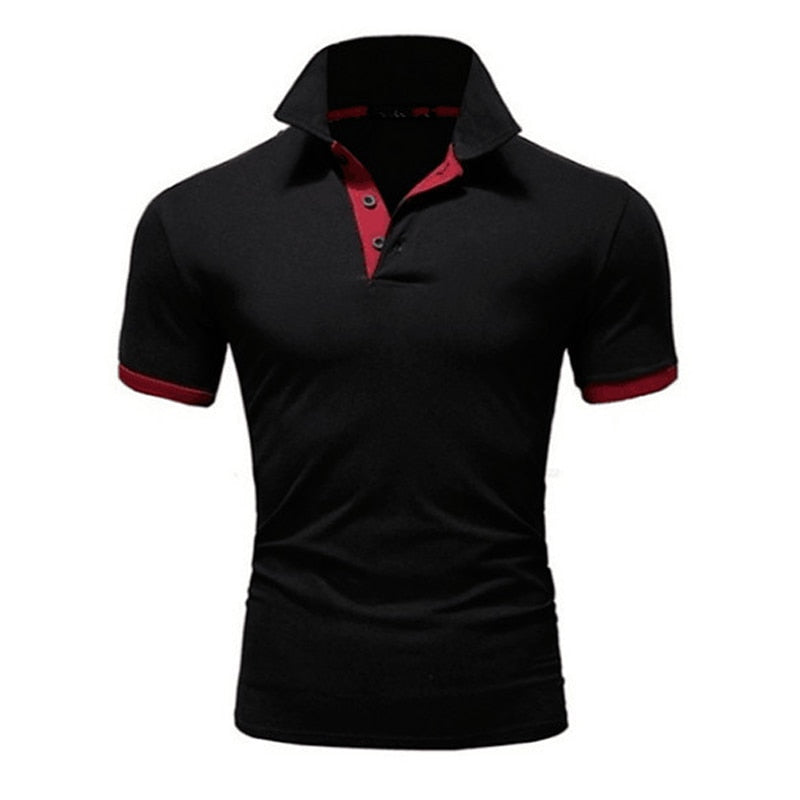 Covrlge Polo Shirt Männer Sommer Stritching männer Shorts Sleeve Polo Business Kleidung Luxus Männer T Shirt Marke Polos MTP129