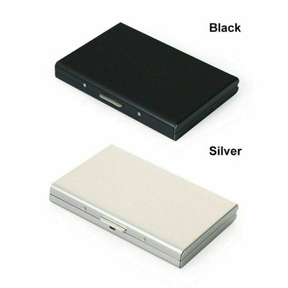 1pc Card Holder Men RFID Blocking Aluminum Metal Slim Wallet Money Bag Anti-scan Credit Card Holder Thin Case Small Male Wallet