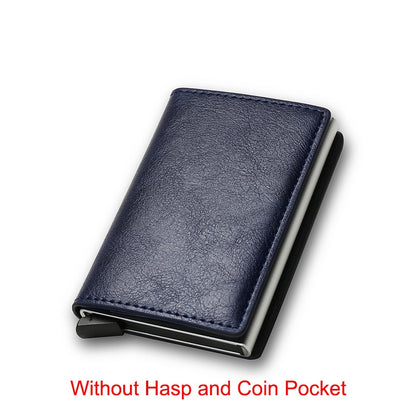 Carbon Fiber Rfid Card Holder Men Wallets Money Bag Zipper Purse Small Leather Mini Slim Wallets Vallet Carteira Masculina