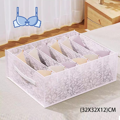 Jeans Fach Lagerung Box Closet Kleidung Schublade Mesh Trennung Box Stapeln Hosen Schublade Teiler Kann Gewaschen Startseite Organizer