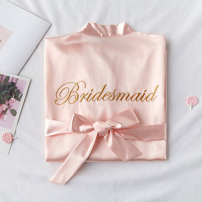 Bride with Team Bride Bathrobe Bride To Be Bridal Shower Bachelorette Party Bride Hen Party Bridesmaid Gift Wedding Decoration